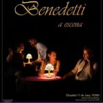 cartel teatro benedetti a escena