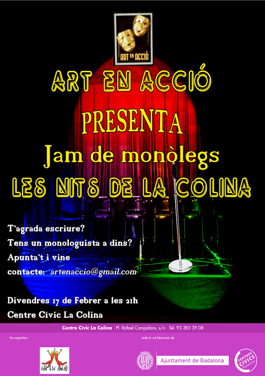 Jam de Monòlegs a Badalona